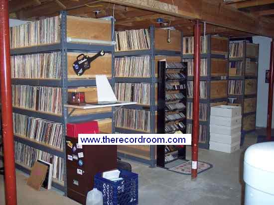 a large record collection